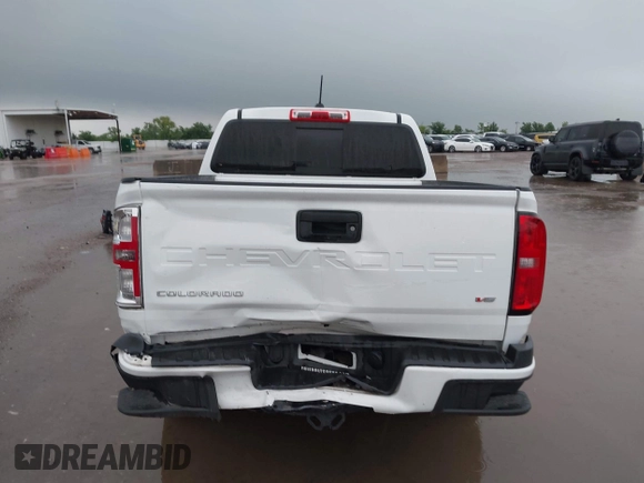 2022 Chevrolet Colorado 2WD LT with VIN 1GCGSCEN9N1182474, listed as a IAAI auction lot 42198842 with 83,484 mi miles and . Bid and sale history available at DreamBid. Image 16.