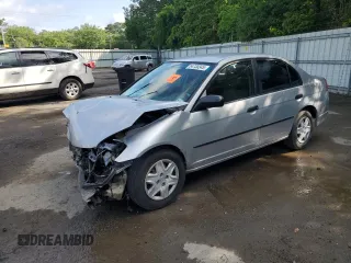 2004 Honda Civic VP with VIN 2HGES16374H560964, listed as a Copart auction lot 54730345 with 326,357 mi miles and Salvage title. Bid and sale history available at DreamBid. Image 1.