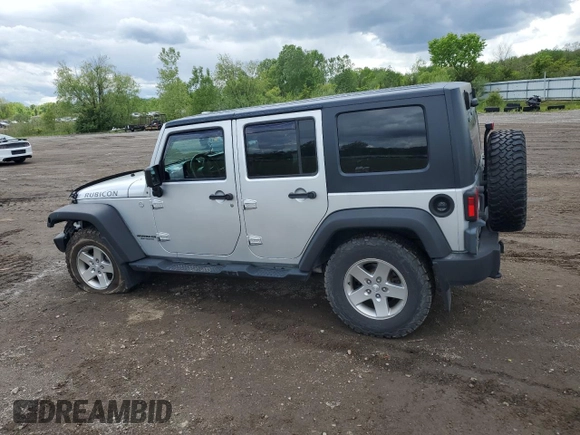 2010 Jeep Wrangler Unlimited Rubicon with VIN 1J4BA6H18AL222429, listed as a Copart auction lot 58348815 with 80,317 mi miles and Salvage title. Bid and sale history available at DreamBid. Image 2.