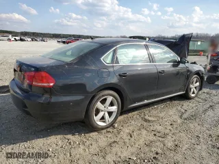 2015 Volkswagen Passat 1.8T Limited Edition with VIN 1VWAT7A37FC093455, listed as a Copart auction lot 49181295 with 0 mi miles and Salvage Title. Bid and sale history available at carsss.com. Image 3.