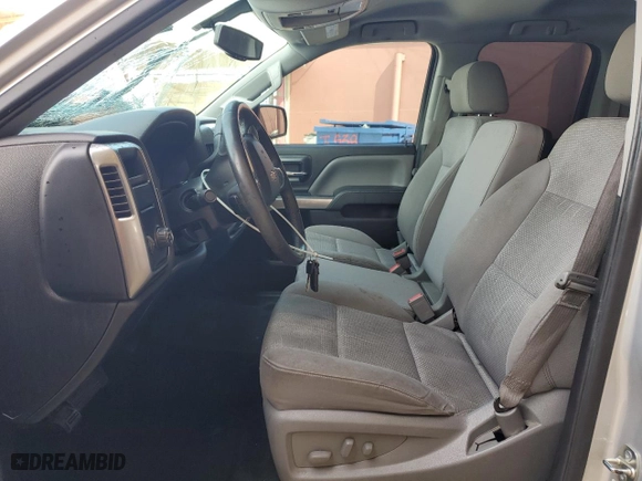 2014 Chevrolet Silverado 1500 LT with VIN 1GCRCREC1EZ120690, listed as a Copart auction lot 49311185 with 0 mi miles and Salvage Title. Bid and sale history available at carsss.com. Image 7.