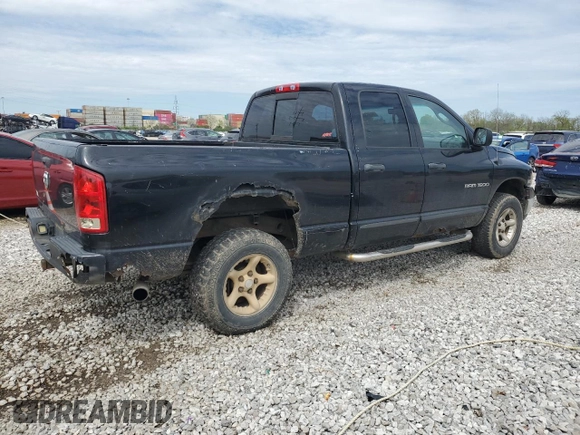 2004 Dodge 1500 SLT with VIN 1D7HU18D24S552040, listed as a Copart auction lot 54983875 with 233,501 mi miles and Clean Title. Bid and sale history available at DreamBid. Image 3.