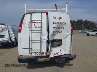 2017 Chevrolet Express Cargo Van with VIN 1GCZGHFG5H1349912, listed as a IAAI auction lot 41638800 with 126,262 mi miles. Bid and sale history available at carsss.com. Image 16.