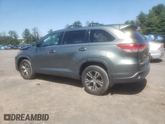 2019 Toyota Highlander LE z VIN 5TDBZRFH1KS937309, wystawiony jako Copart lot #58760425 z przebiegiem 157 659 mil mil oraz Szkoda całkowita • Salvage title. Historia ofert i sprzedaży dostępna na DreamBid. Obrazek 2.