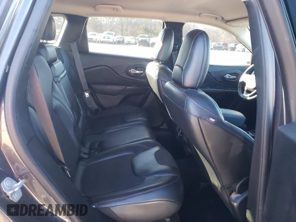 2017 Jeep Cherokee Trailhawk L Plus with VIN 1C4PJMBB5HW537036, listed as a Copart auction lot 42031035 with 115,732 mi miles and Salvage Title. Bid and sale history available at carsss.com. Image 11.
