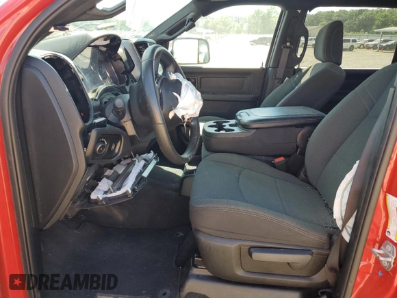 2022 Ram 3500 Tradesman with VIN 3C63R3CL8NG235279, listed as a Copart auction lot 60846814 with 0 mi miles and Salvage Title. Bid and sale history available at carsss.com. Image 7.
