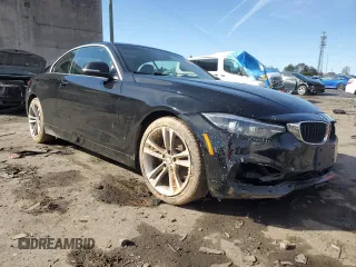2018 BMW 4 Series 430i with VIN WBA4Z1C56JEC72044, listed as a Copart auction lot 44455245 with 47,077 mi miles and Salvage Title. Bid and sale history available at DreamBid. Image 4.