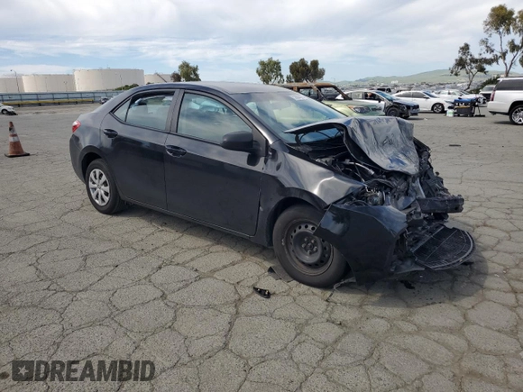2016 Toyota Corolla L with VIN 5YFBURHE5GP418491, listed as a Copart auction lot 52804375 with Not provided miles and Salvage title. Bid and sale history available at DreamBid. Image 4.