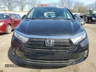 2023 Honda Odyssey EX-L with VIN 5FNRL6H67PB057737, listed as a Copart auction lot 53464695 with 21,144 mi miles and Salvage Title. Bid and sale history available at DreamBid. Image 5.