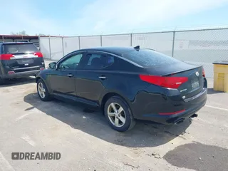 2013 Kia Optima LX with VIN 5XXGM4A72DG094053, listed as a IAAI auction lot 42095069 with 141,409 mi miles. Bid and sale history available at carsss.com. Image 3.