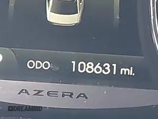 2014 Hyundai Azera Limited with VIN KMHFH4JG0EA368973, listed as a IAAI auction lot 41656545 with 108,631 mi miles and . Bid and sale history available at carsss.com. Image 15.