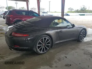 2014 Porsche 911 Carrera with VIN WP0CA2A97ES140867, listed as a Copart auction lot 69824864 with 44,956 mi miles and Salvage Title. Bid and sale history available at carsss.com. Image 3.