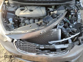 2016 Kia Forte LX with VIN KNAFX4A66G5479731, listed as a Copart auction lot 87704475 with 0 mi miles and Salvage Title. Bid and sale history available at carsss.com. Image 12.
