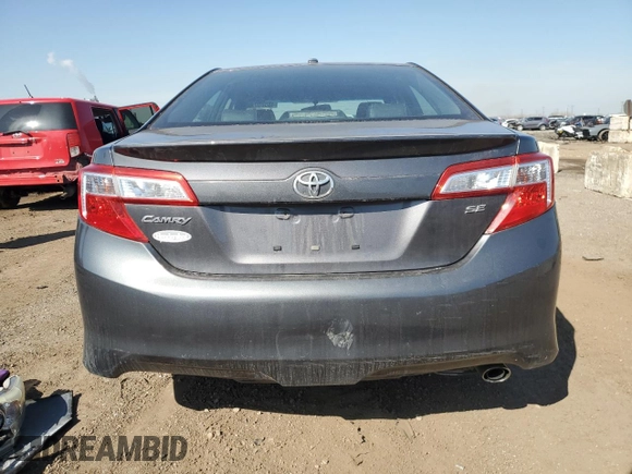 2014 Toyota Camry L with VIN 4T1BF1FKXEU757893, listed as a Copart auction lot 48560215 with 0 mi miles and Salvage Title. Bid and sale history available at carsss.com. Image 6.