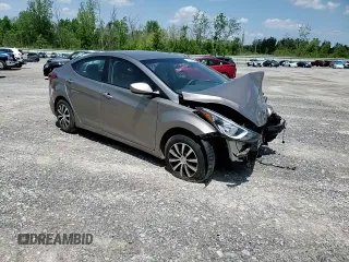 2016 Hyundai Elantra SE with VIN 5NPDH4AE9GH694955, listed as a Copart auction lot 60156945 with 80,503 mi miles and Salvage title. Bid and sale history available at DreamBid. Image 14.
