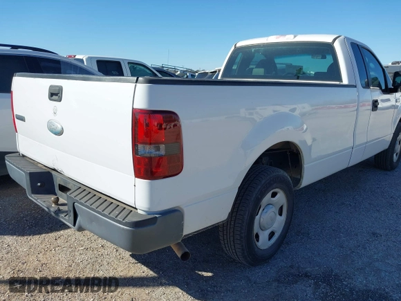 2007 Ford F-150 XL with VIN 1FTRF12217NA59906, listed as a IAAI auction lot 41685961 with 81,976 mi miles. Bid and sale history available at carsss.com. Image 4.