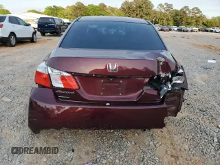 2014 Honda Accord LX with VIN 1HGCR2F31EA125026, listed as a Copart auction lot 52490515 with Not Provided miles and Salvage Title. Bid and sale history available at DreamBid. Image 6.