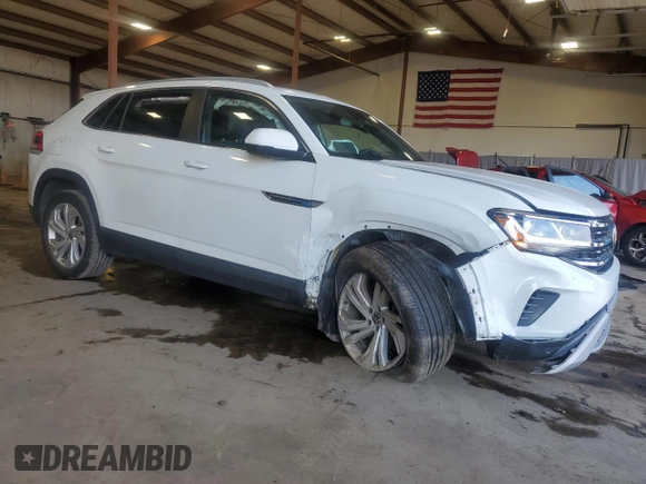 2020 Volkswagen Atlas SEL with VIN 1V2MC2CA8LC207813, listed as a Copart auction lot 60462175 with 36,323 mi miles and Salvage title. Bid and sale history available at DreamBid. Image 4.