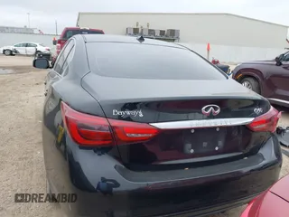 2018 Infiniti Q50 3.0t LUXE with VIN JN1EV7AP1JM351153, listed as a IAAI auction lot 41589119 with 103,915 mi miles. Bid and sale history available at carsss.com. Image 16.