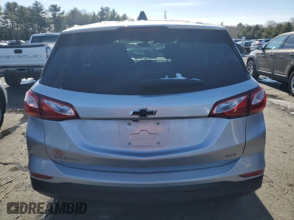 2019 Chevrolet Equinox LS with VIN 3GNAXSEV9KS677115, listed as a Copart auction lot 45584845 with 72,667 mi miles and Salvage Title. Bid and sale history available at DreamBid. Image 6.