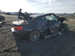 2015 BMW 4 Series 428i with VIN WBA3V7C59FP772153, listed as a Copart auction lot 49709215 with Not Provided miles and Salvage Title. Bid and sale history available at carsss.com. Image 3.