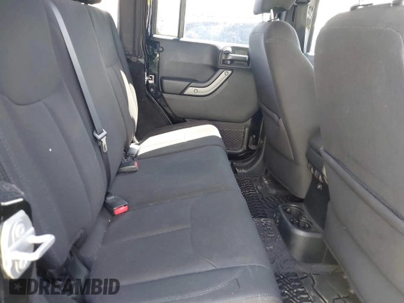 2018 Jeep Wrangler JK Unlimited Sport S with VIN 1C4BJWDG9JL816592, listed as a IAAI auction lot 42187279 with 91,169 mi miles. Bid and sale history available at carsss.com. Image 8.