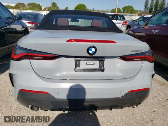 2023 BMW 4 Series 430i z VIN WBA23AT01PCM71355, wystawiony jako Copart lot #49051753 z przebiegiem 1 140 mil mil oraz . Historia ofert i sprzedaży dostępna na DreamBid. Obrazek 6.