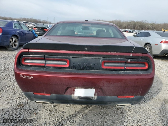 2021 Dodge Challenger SXT with VIN 2C3CDZAG9MH572708, listed as a Copart auction lot 47476175 with 137,834 mi miles and Salvage Title. Bid and sale history available at carsss.com. Image 6.