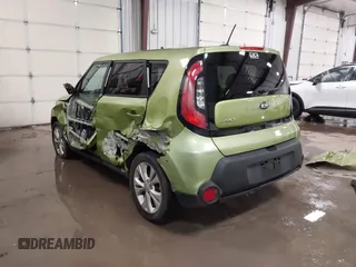 2015 Kia Soul + with VIN KNDJP3A57F7774967, listed as a IAAI auction lot 41376725 with 71,284 mi miles. Bid and sale history available at carsss.com. Image 3.