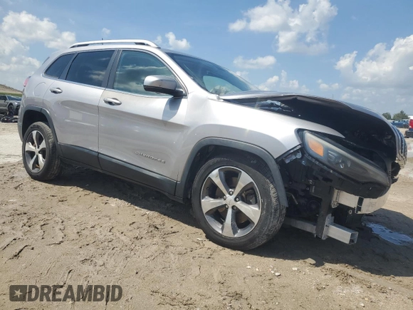 2020 Jeep Cherokee Limited with VIN 1C4PJLDB9LD581732, listed as a Copart auction lot 50204565 with 41,561 mi miles and Non repairable. Bid and sale history available at DreamBid. Image 4.