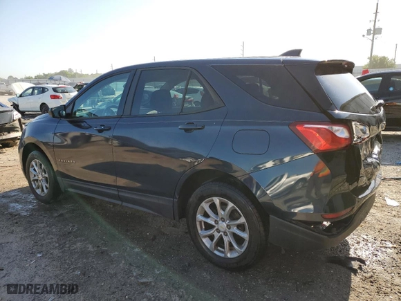 2020 Chevrolet Equinox LS with VIN 2GNAXSEV2L6227113, listed as a Copart auction lot 53385645 with 103,844 mi miles and Salvage Title. Bid and sale history available at carsss.com. Image 2.