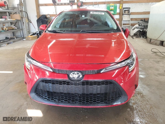2020 Toyota Corolla LE with VIN 5YFEPRAE2LP073560, listed as a Copart auction lot 48123245 with 123,497 mi miles and Salvage Title. Bid and sale history available at carsss.com. Image 5.