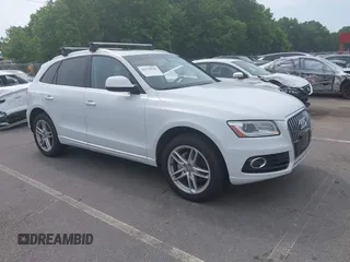 2017 Audi Q5 Premium Plus z VIN WA1L2AFP5HA096029, wystawiony jako IAAI lot #42278540 z przebiegiem 95 450 mil mil oraz . Historia ofert i sprzedaży dostępna na DreamBid. Obrazek 1.