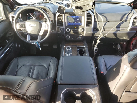 2020 Ford Expedition Max Platinum with VIN 1FMJK1MT4LEA10199, listed as a Copart auction lot 49815305 with 47,723 mi miles and Salvage title. Bid and sale history available at DreamBid. Image 8.