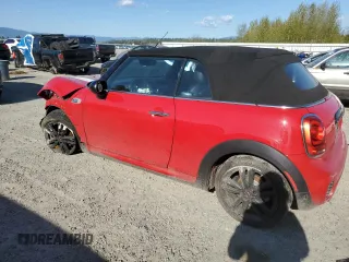 2016 MINI Convertible S with VIN WMWWG9C54G3C21921, listed as a Copart auction lot 53391135 with 60,569 mi miles and Salvage Title. Bid and sale history available at DreamBid. Image 2.