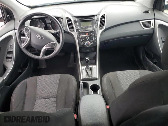 2014 Hyundai Elantra GT with VIN KMHD35LH8EU196479, listed as a Copart auction lot 61127244 with 0 mi miles and Salvage Title. Bid and sale history available at carsss.com. Image 8.