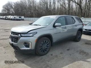 2023 Chevrolet Traverse RS with VIN 1GNEVJKW8PJ334240, listed as a Copart auction lot 49526565 with 11,836 mi miles and Salvage Title. Bid and sale history available at carsss.com. Image 1.
