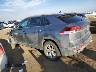 2021 Volkswagen Atlas S with VIN 1V2AC2CA6MC227062, listed as a Copart auction lot 46258605 with 89,532 mi miles and Salvage title. Bid and sale history available at DreamBid. Image 2.