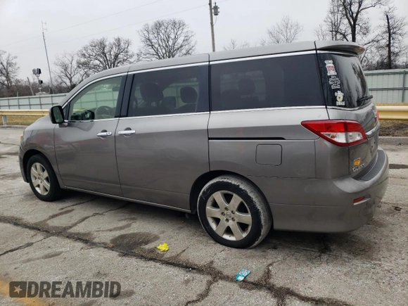 2012 Nissan Quest LE z VIN JN8AE2KP1C9042628, wystawiony jako Copart lot #43544105 z przebiegiem 169 701 mil mil oraz Czysty tytuł • Clean title. Historia ofert i sprzedaży dostępna na DreamBid. Obrazek 2.