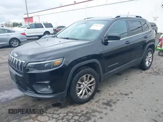 2019 Jeep Cherokee Latitude with VIN 1C4PJMCB3KD351478, listed as a IAAI auction lot 41804228 with 154,559 mi miles. Bid and sale history available at carsss.com. Image 17.