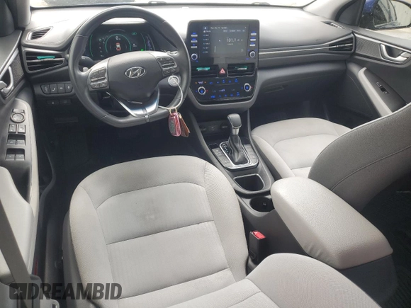2021 Hyundai Ioniq SE with VIN KMHC75LC2MU252774, listed as a Copart auction lot 47919995 with 84,028 mi miles and Non Repairable. Bid and sale history available at DreamBid. Image 8.