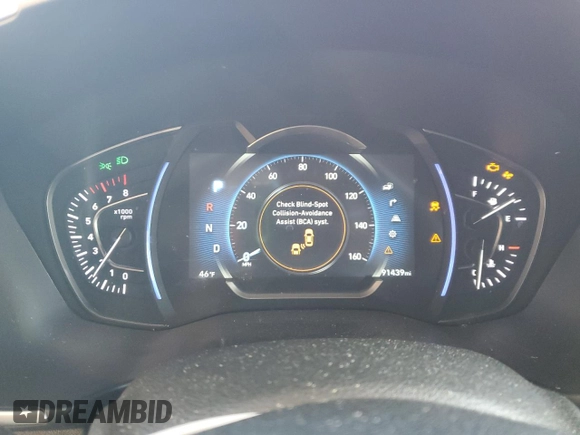2019 Hyundai Santa Fe Ultimate with VIN 5NMS53AA8KH060016, listed as a Copart auction lot 46326355 with 91,439 mi miles and Clean Title. Bid and sale history available at carsss.com. Image 9.