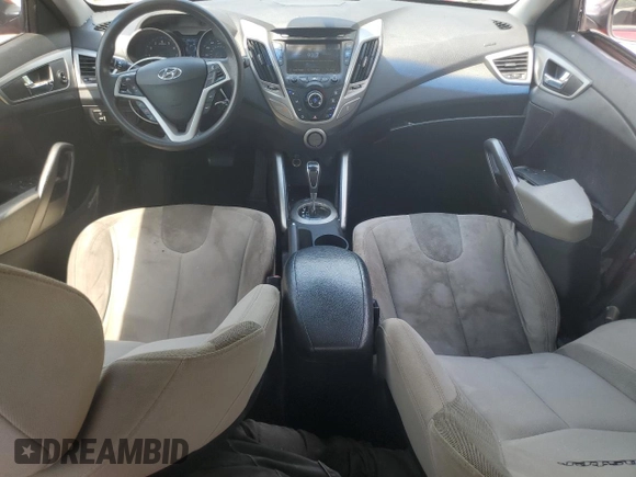 2012 Hyundai Veloster w/Black Int с VIN KMHTC6AD8CU075367, выставлен на аукционе Copart как лот 62167065 с пробегом 186 356 миль миль и Чистый • Clean title. История ставок и продаж доступна на DreamBid. Изображение 8.