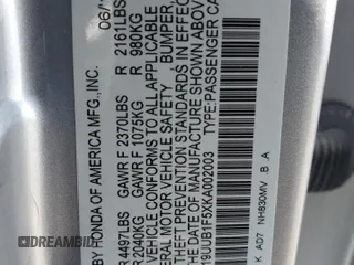 2019 Acura TLX w/Technology Pkg with VIN 19UUB1F5XKA002003, listed as a Copart auction lot 73916134 with 110,082 mi miles and Non Repairable. Bid and sale history available at carsss.com. Image 14.