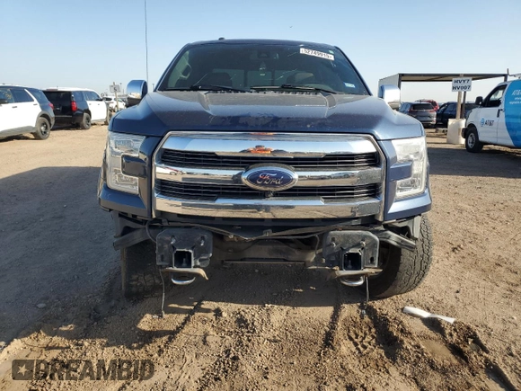 2015 Ford F-150 XLT with VIN 1FTEW1EF7FFB94622, listed as a Copart auction lot 52749915 with 95,436 mi miles and Salvage title. Bid and sale history available at DreamBid. Image 5.