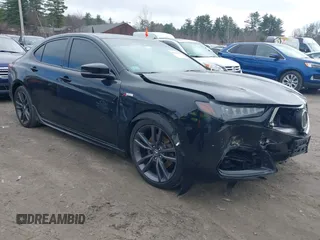2018 Acura TLX w/A-SPEC Pkg z VIN 19UUB3F68JA004996, wystawiony jako IAAI lot #41846336 z przebiegiem 82 791 mil mil oraz . Historia ofert i sprzedaży dostępna na DreamBid. Obrazek 1.