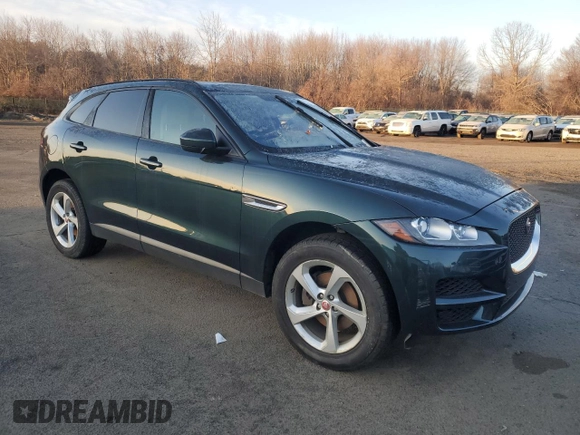 2017 Jaguar F-Pace 20d Premium with VIN SADCJ2BN0HA089562, listed as a Copart auction lot 48287685 with 141,564 mi miles and Clean Title. Bid and sale history available at DreamBid. Image 4.