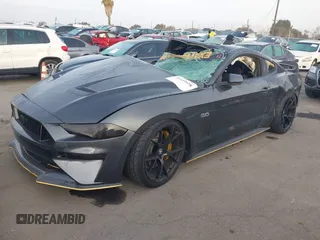2019 Ford Mustang GT with VIN 1FA6P8CF1K5148108, listed as a IAAI auction lot 41459838 with 26,043 mi miles. Bid and sale history available at carsss.com. Image 18.
