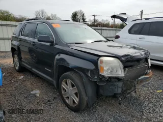 2012 GMC Terrain SLT-1 with VIN 2GKFLUE52C6372890, listed as a Copart auction lot 53602855 with 203,508 mi miles and Salvage title. Bid and sale history available at DreamBid. Image 4.