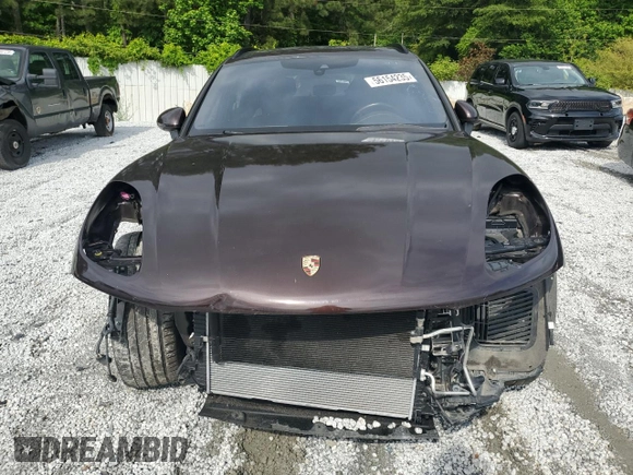2018 Porsche Macan S z VIN WP1AB2A59JLB35593, wystawiony jako Copart lot #56154235 z przebiegiem Nie podano mil oraz Czysty tytuł • Clean title. Historia ofert i sprzedaży dostępna na DreamBid. Obrazek 5.
